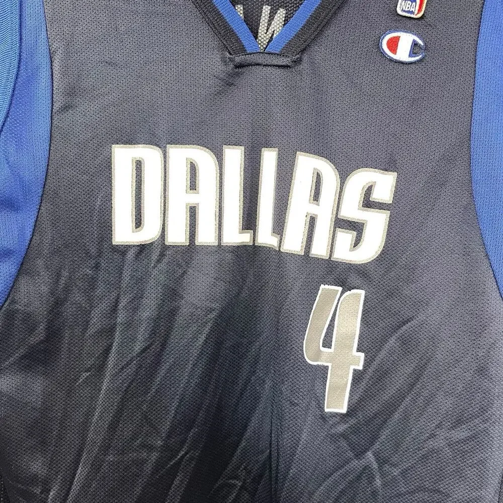 Michael Finley Basketball Jersey Dallas Mavericks Champion Youth XL 18-20 - Picture 6 of 9